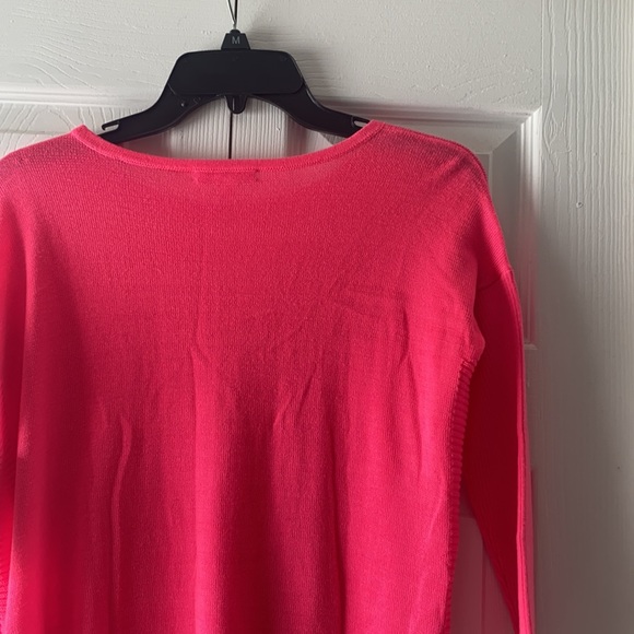 Lilly Pulitzer Mini Ramona Pink Fringe Sweater - Picture 7 of 7